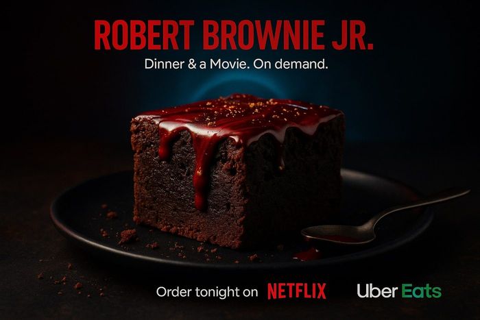 AI-annonce fra serien Dinner & a Movie - Netflix X Uber Eats