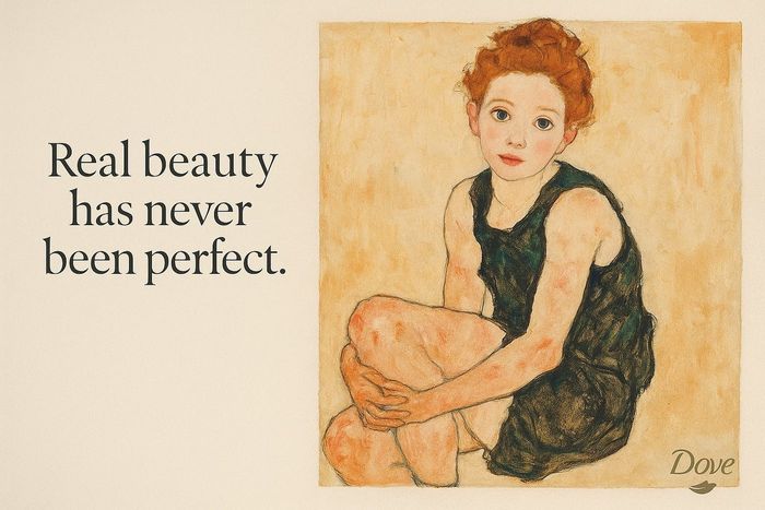 AI-annonce fra serien Dove - Real Beauty has never been perfect