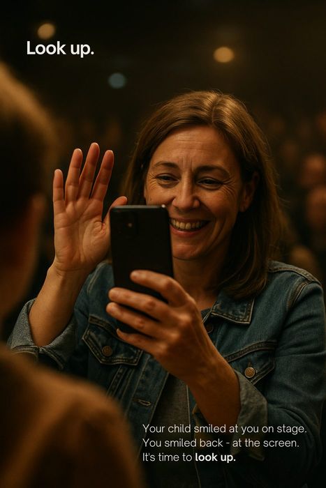 AI-annonce fra serien Look Up
