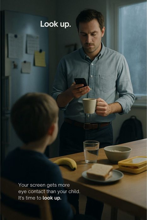 AI-annonce fra serien Look Up