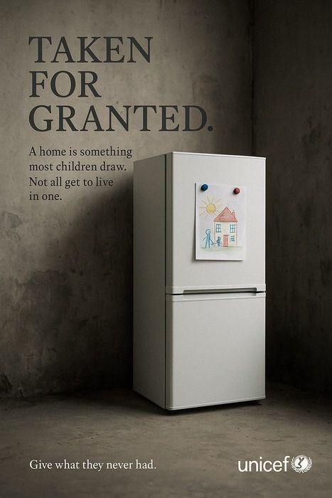AI-annonce fra serien Unicef – Taken for Granted