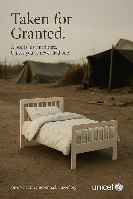 AI-annonce fra serien Unicef – Taken for Granted