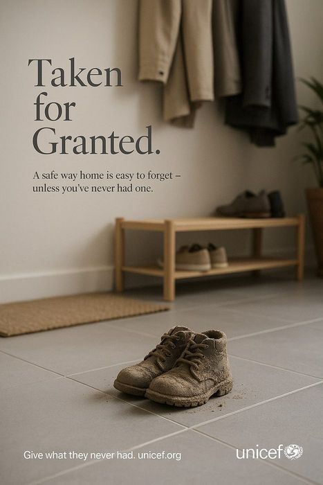 AI-annonce fra serien Unicef – Taken for Granted