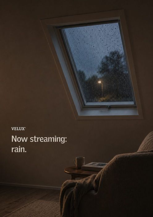 AI-annonce fra serien Velux