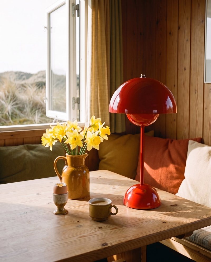 Flowerpot-lampen, forår